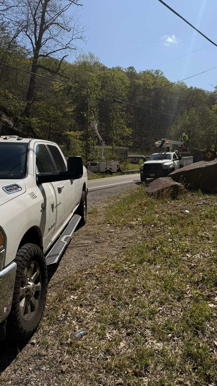 Reaching remote mountain routes