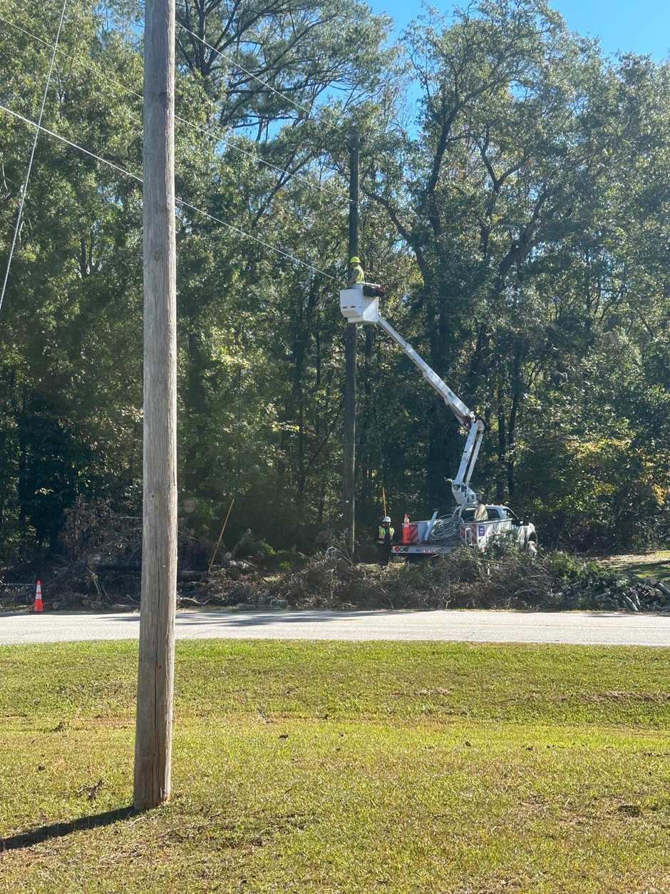 No terrain too tough to reach a downed line