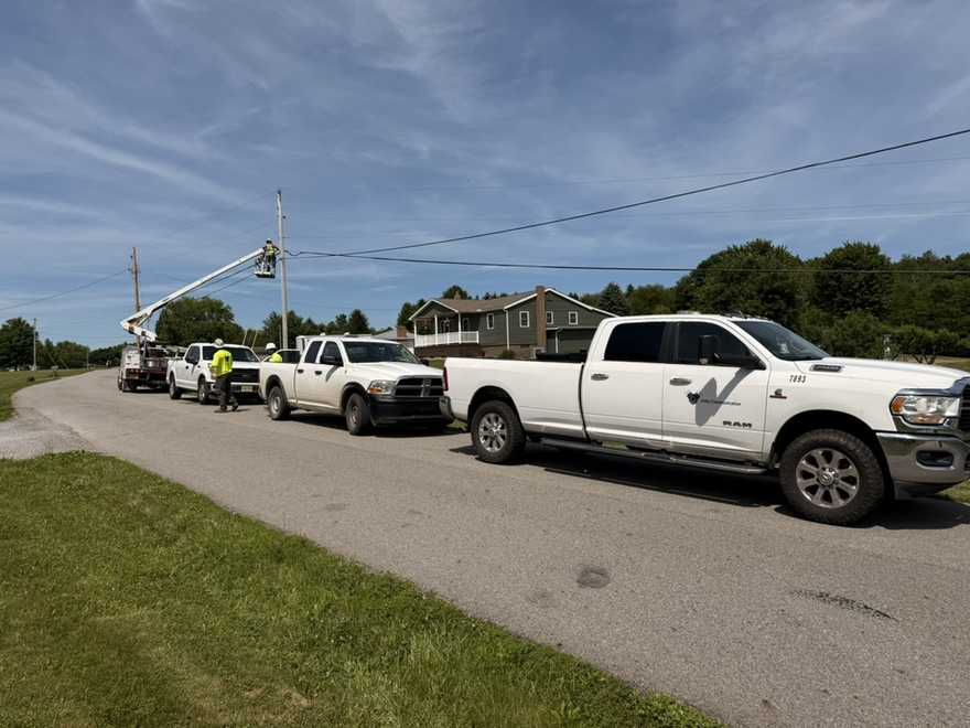 The Unity fleet on the road